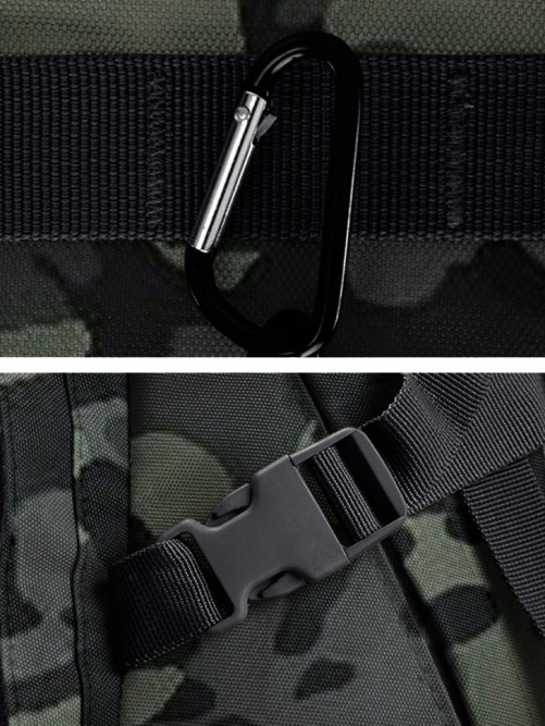 Рюкзак мужской тактический Snoburg SN028 черный камуфляж