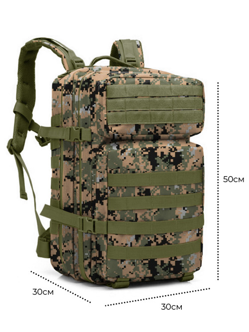 Тактический мужской рюкзак Snoburg SN3562 Русский пиксель