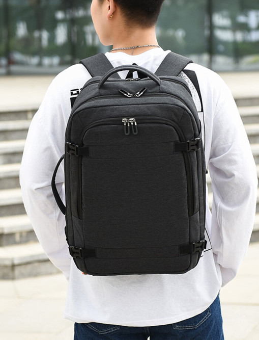 Сумка-рюкзак для ноутбука Snoburg Atlas черный