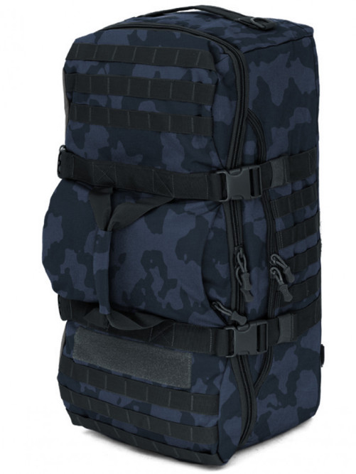 Рюкзак мужской тактический Snoburg SN9339 темно-синий камуфляж 55 литров