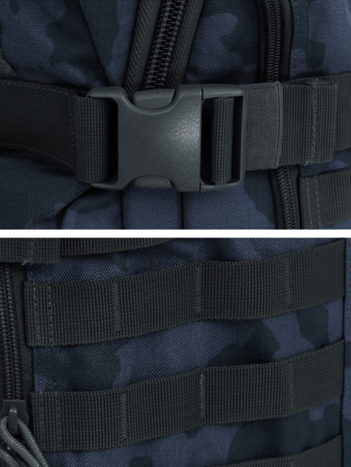 Рюкзак мужской тактический Snoburg SN9339 темно-синий камуфляж 55 литров