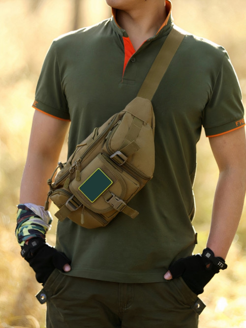 Тактическая поясная сумка Snoburg SN440014 коричневая