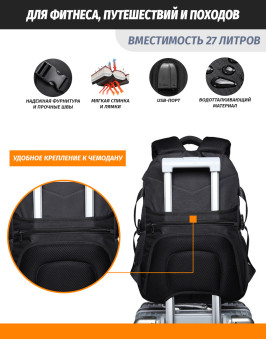 Рюкзак Snoburg 8806 синий