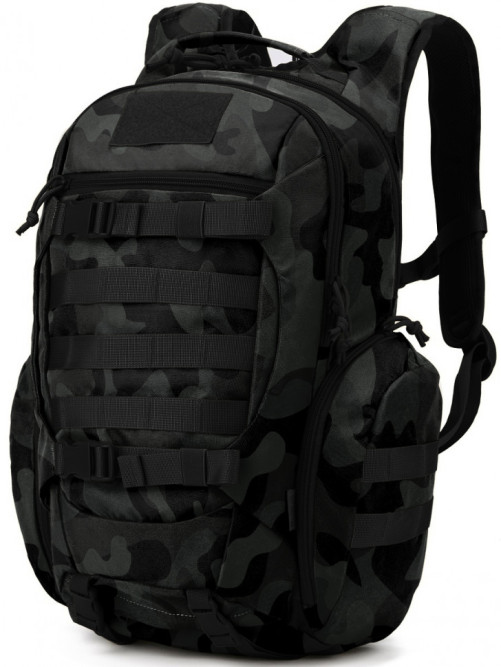 Рюкзак мужской тактический Snoburg SN9004 черный камуфляж