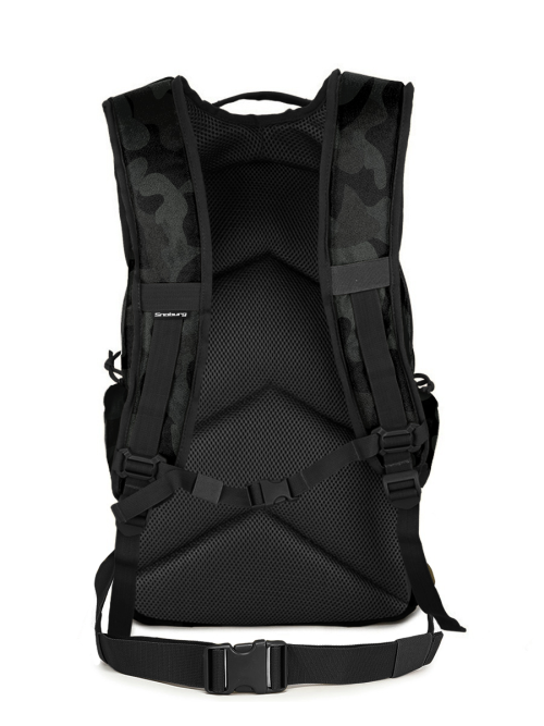 Рюкзак мужской тактический Snoburg SN9004 черный камуфляж