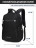 Рюкзак Snoburg 8806 черный