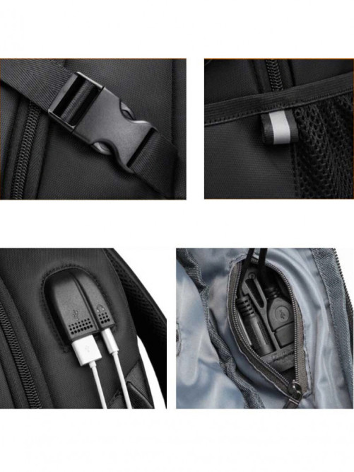 Рюкзак Snoburg 8806 черный