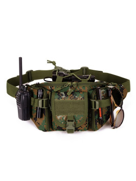 Тактическая поясная сумка Snoburg SN440014 лесной камуфляж пиксель