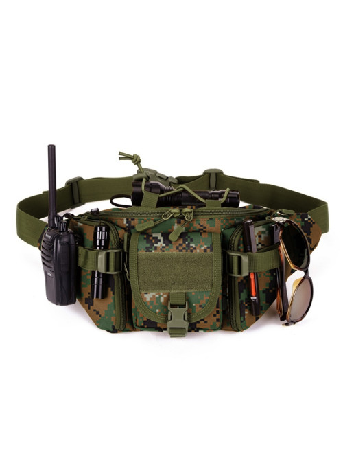 Тактическая поясная сумка Snoburg SN440014 лесной камуфляж пиксель