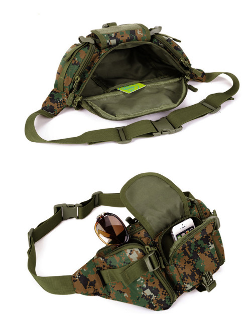 Тактическая поясная сумка Snoburg SN440014 лесной камуфляж пиксель