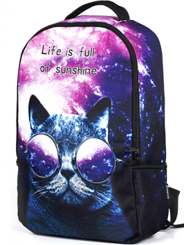 Рюкзак Snoburg космос с котом 023
