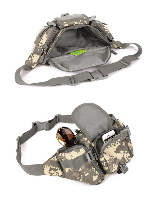 Тактическая поясная сумка Snoburg SN440014 серый камуфляж пиксель