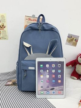 Рюкзак с ушками Snoburg SN6700 синий