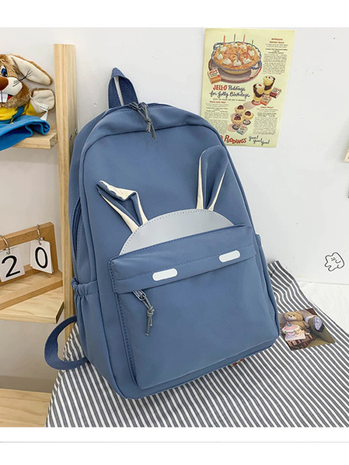 Рюкзак с ушками Snoburg SN6700 синий