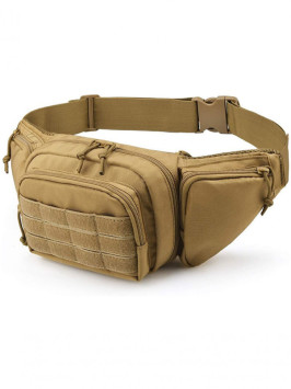 Тактическая поясная сумка Snoburg SN1925 коричневая