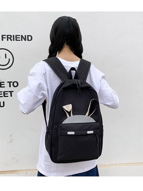 Рюкзак с ушками Snoburg SN6700 черный