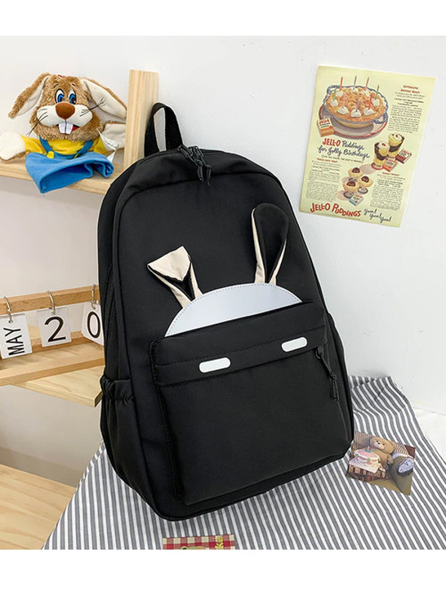 Рюкзак с ушками Snoburg SN6700 черный