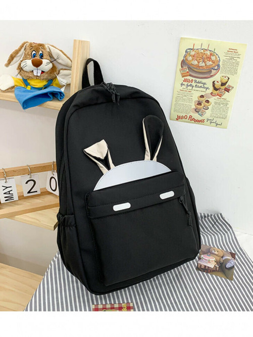 Рюкзак с ушками Snoburg SN6700 черный