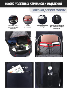 Рюкзак Snoburg Blow синий