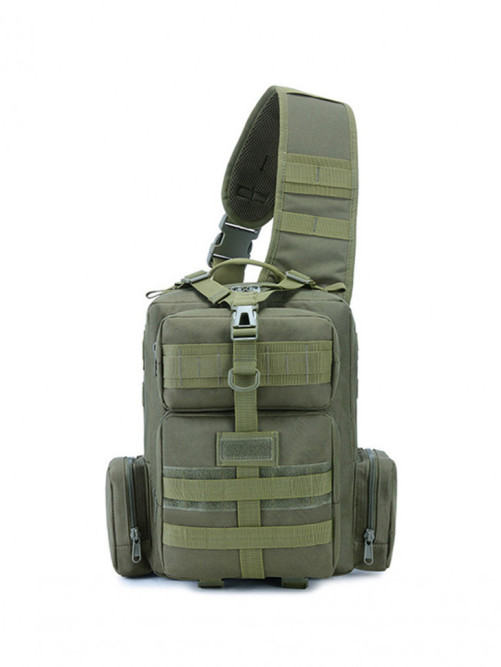 Однолямочный рюкзак Snoburg SN6005 зеленый