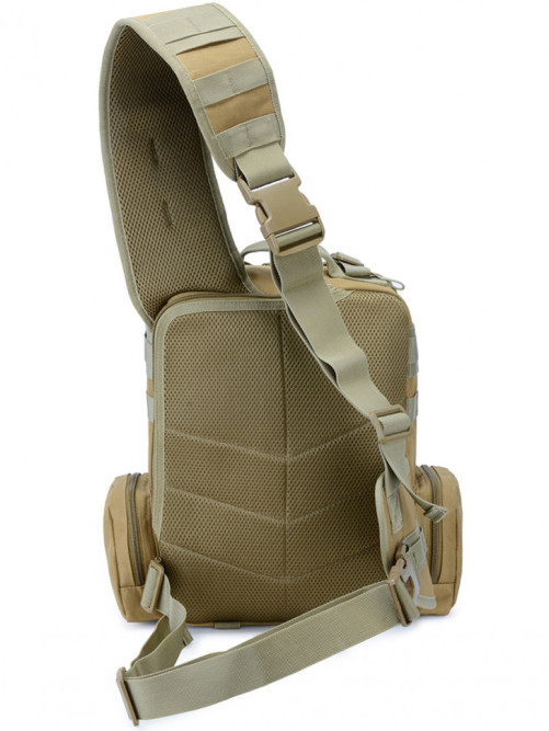 Однолямочный рюкзак Snoburg SN6005 коричневый