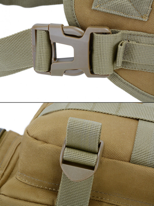 Однолямочный рюкзак Snoburg SN6005 коричневый