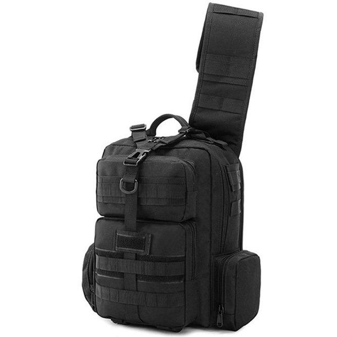 Однолямочный рюкзак Snoburg SN6005 черный