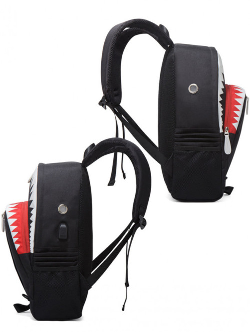 Рюкзак школьный Акула Snoburg SN660001 черный