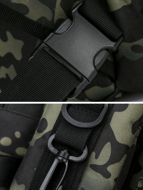 Рюкзак мужской тактический однолямочный Snoburg SN8872 серый