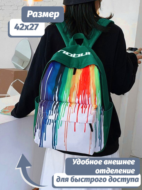 Рюкзак женский Snoburg ming зеленый