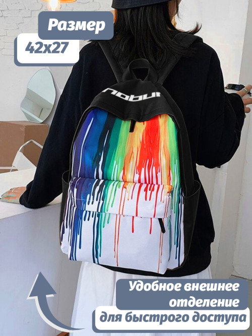 Рюкзак женский Snoburg ming черный