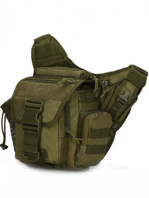 Сумка через плечо Snoburg SN6006 зеленая