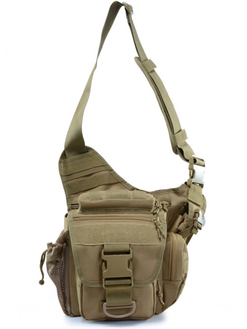 Сумка через плечо Snoburg SN6006 коричневая