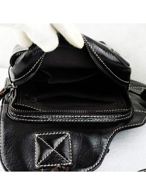 Сумка через плечо Snoburg BULL черная