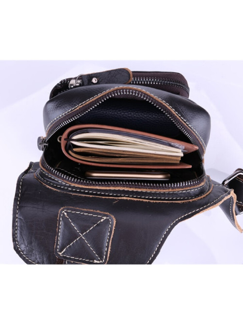 Сумка через плечо Snoburg BULL черная