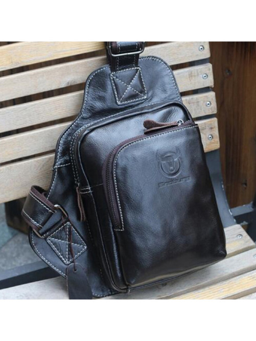 Сумка через плечо Snoburg BULL черная