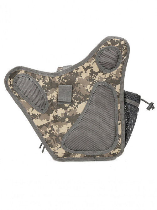 Сумка через плечо Snoburg SN6006 серый камуфляж