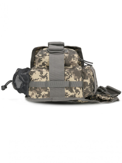 Сумка через плечо Snoburg SN6006 серый камуфляж