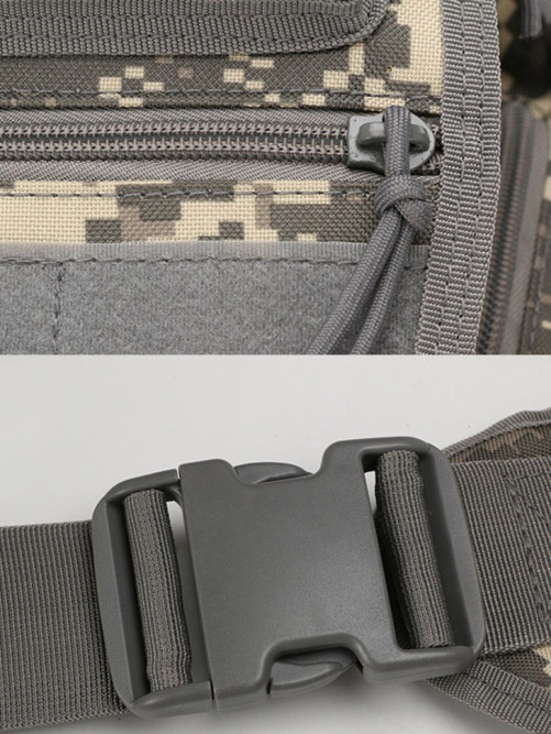 Сумка через плечо Snoburg SN6006 серый камуфляж