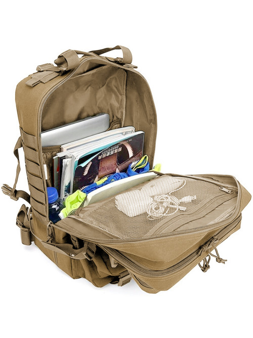 Тактический мужской рюкзак Snoburg SN3562 коричневый