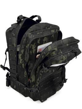 Тактический мужской рюкзак Snoburg SN3562 лесной камуфляж