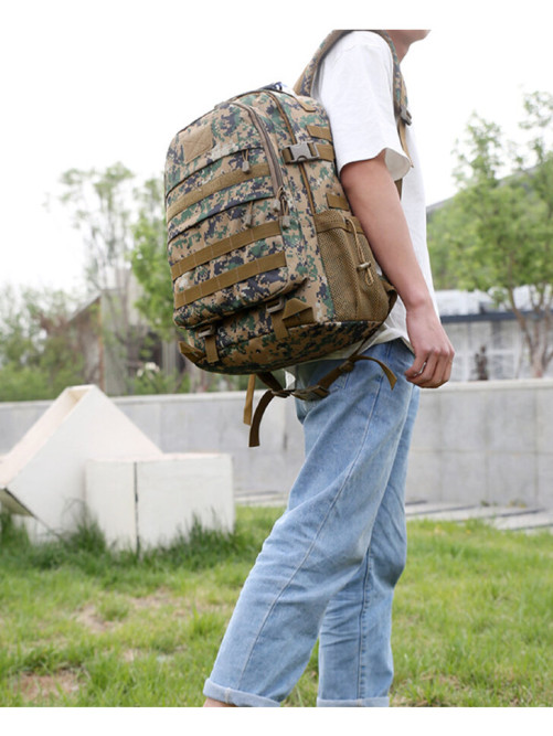 Тактический рюкзак Snoburg Heroes степной камуфляж пиксель