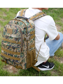 Тактический рюкзак Snoburg Heroes степной камуфляж пиксель