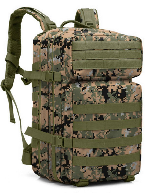 Тактический мужской рюкзак Snoburg SN3562 лесной камуфляж пиксель