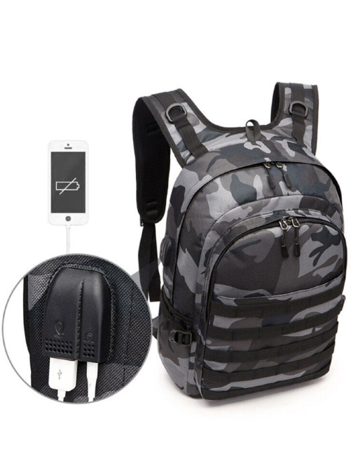 Тактический рюкзак Snoburg PUBG 503  черный камуфляж