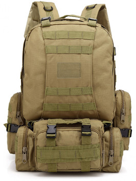 Рюкзак мужской тактический Snoburg SN002 коричневый