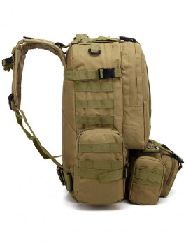 Рюкзак мужской тактический Snoburg SN002 коричневый