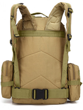 Рюкзак мужской тактический Snoburg SN002 коричневый