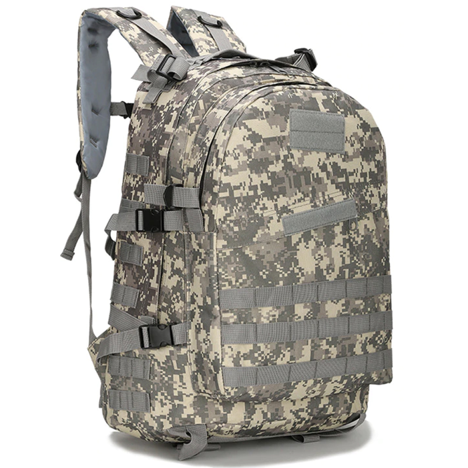 Тактический рюкзак Snoburg SN638 серый камуфляж пиксель