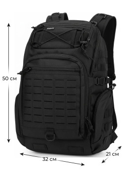 Рюкзак мужской тактический Snoburg SN8539 30л черный
